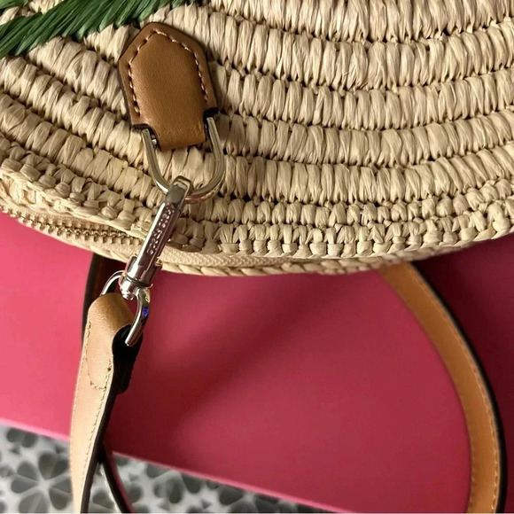 Kate Spade Sunkiss Cabana Straw Circle Tote - Picture 4 of 10